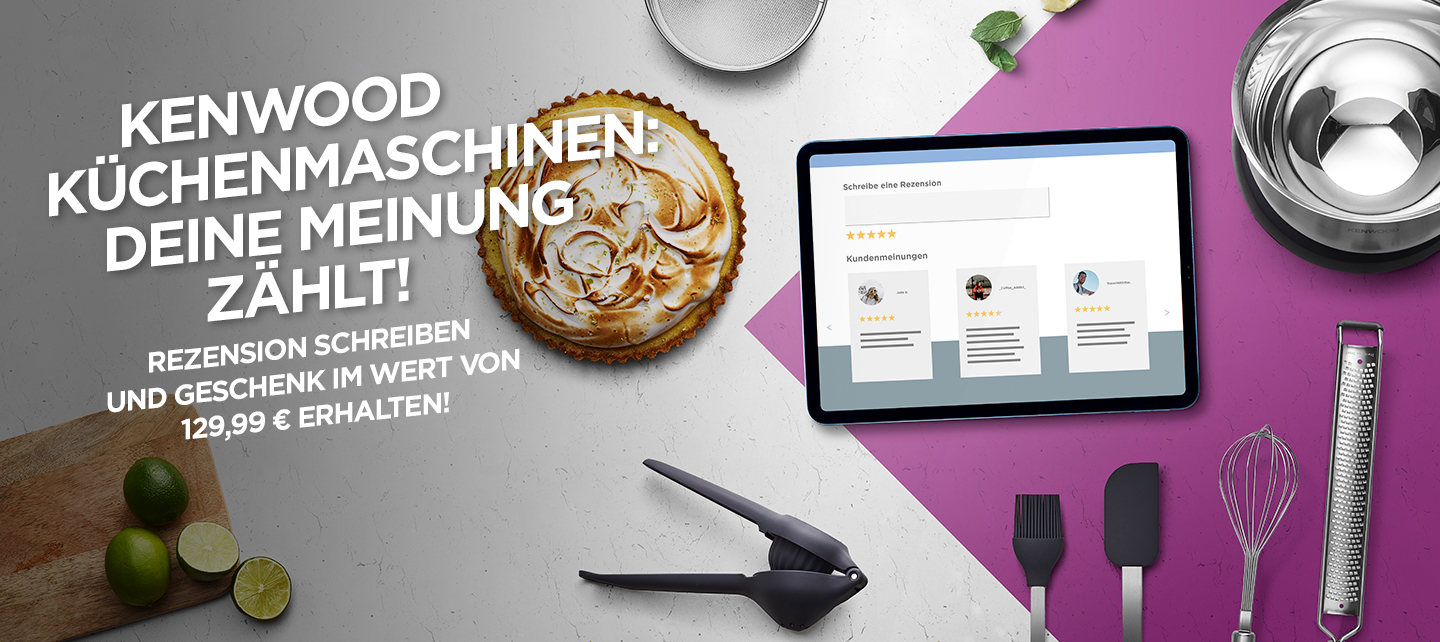 Header der Kenwood-Bewertung